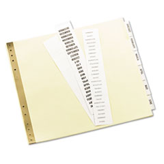 Avery(R) Insertable Clear Tab Dividers for Data Binders