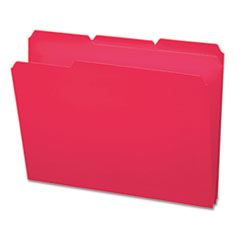 Smead(R) Top Tab Poly Colored File Folders