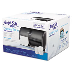 Georgia Pacific(R) Professional Compact(R) Tissue Dispenser and Angel Soft ps(R) Tissue Start Kit