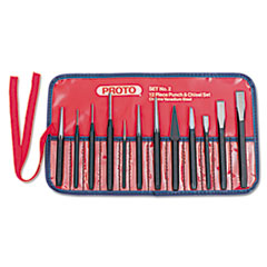 PROTO(R) 12-Piece Punch and Chisel Set