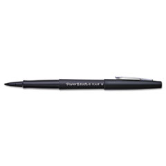 Point Guard Flair Porous Point Stick Pen, Black Ink, Medium