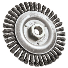 Weiler(R) Dualife(R) Stringer Bead Twist Knot Wire Wheel 08756