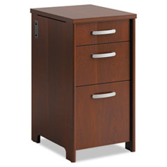 Office Connect by Bush Furniture Envoy Series Three-Drawer Pedestal