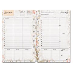 FranklinCovey(R) Blooms(R) Dated Weekly/Monthly Planner Refill