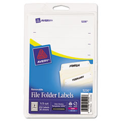 Avery(R) Removable File Folder Labels