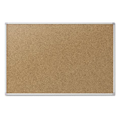 Mead(R) Economy Cork Board with Aluminum Frame