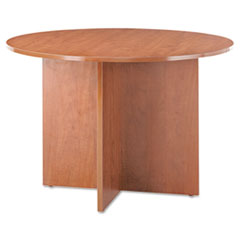 Alera(R) Valencia(TM) Series Round Conference Tables with Straight Leg Base