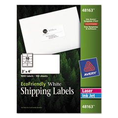 Avery(R) EcoFriendly Mailing Labels