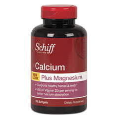 Schiff(R) Calcium Plus Magnesium with Vitamin D3 Softgel