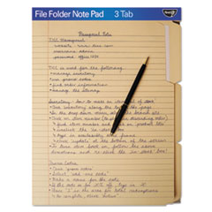 find It(TM) File Folder Note Pad