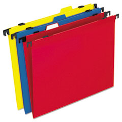 Pendaflex(R) 2-in-1 Colored Poly Folders with Built-in Tabs