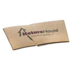 NatureHouse(R) Unbleached Paper Hot Cup Sleeves