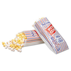 Bagcraft Pinch-Bottom Paper Popcorn Bag