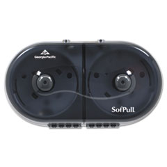 Georgia Pacific(R) Professional SofPull(R) Mini Centerpull Twin-Roll Bath Tissue Dispenser