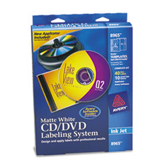 Avery(R) CD/DVD Design Labeling Kits
