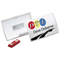 Durable(R) Click-Fold(R) Convex Name Badge Holders
