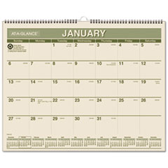 AT-A-GLANCE(R) Recycled Wall Calendar