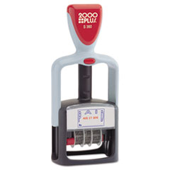 COSCO 2000PLUS(R) Self-Inking Two-Color Word Dater