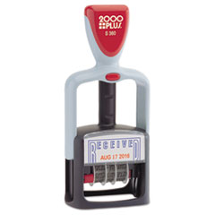 COSCO 2000PLUS(R) Self-Inking Two-Color Word Dater