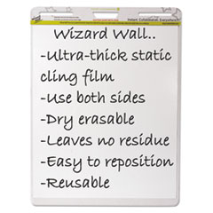 Wizard Wall(R) Dry Erase Static-Cling Film Easel Pads