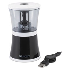 iPoint(R) USB/Battery Operated Pencil Sharpener