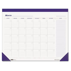 House of Doolittle(TM) Recycled Nondated Desk Pad Calendar