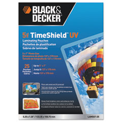 BLACK+DECKER TimeShield(TM) Laminating Pouches