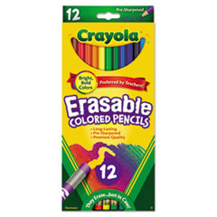 Crayola(R) Erasable Color Pencil Set