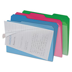 find It(TM) Clear View Interior File Folders