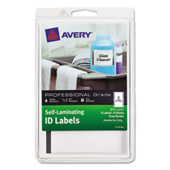Avery(R) Self-Laminating ID Labels