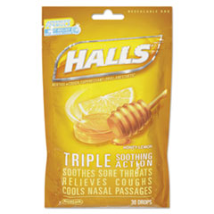 Halls(R) Triple Action Cough Drops