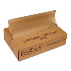 Bagcraft EcoCraft(R) Interfolded Soy Wax Deli Sheets