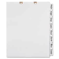 Avery(R) Write-On Tab Dividers for Classification Folders