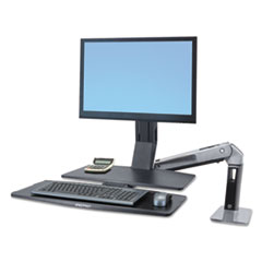 Ergotron(R) WorkFit-A Sit-Stand Workstation with Worksurface+