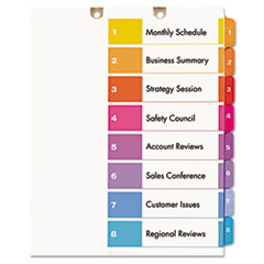 Avery(R) Preprinted Tab Dividers for Classification Folders