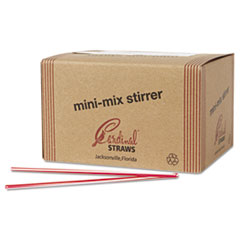 Cardinal Straws(TM) Unwrapped Cocktail Straws