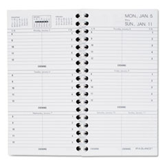 AT-A-GLANCE(R) Weekly Appointment Book Refill Hourly Ruled