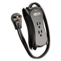 Tripp Lite Protect It!(TM) Three-Outlet, 2.1 Amp Two USB Travel-Size Surge Suppressor