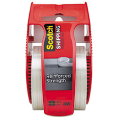 Scotch(R) Reinforced Strength Shipping and Strapping Tape in Dispenser