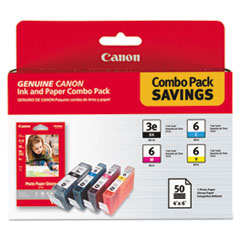 Canon(R) 4479A292 Ink Tank and Photo Paper Combo Pack