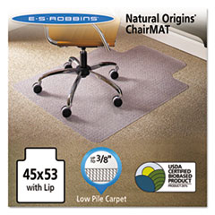 ES Robbins(R) Natural Origins(R) Biobased Chair Mat for Carpet