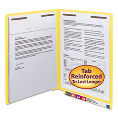 Smead(R) WaterShed(R)/CutLess(R) End Tab Fastener Folders