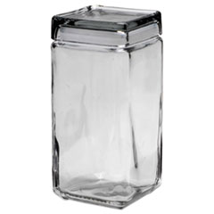 Office Settings Stackable Glass Storage Jars