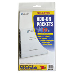 C-Line(R) Peel & Stick Add-On Filing Pocket
