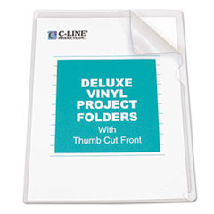 C-Line(R) Deluxe Vinyl Project Folders