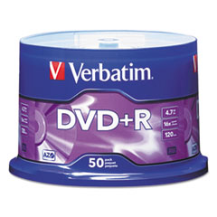 Verbatim(R) DVD+R Recordable Disc