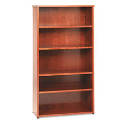 HON(R) BW Veneer Series Five-Shelf Bookcase