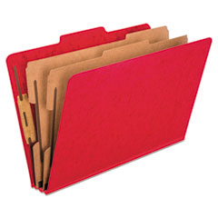 Pendaflex(R) Six-Section Colored Classification Folders