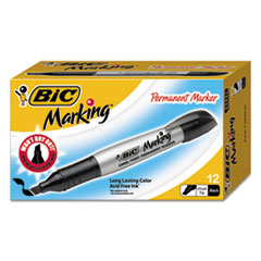 BIC(R) Marking(TM) Chisel Tip Permanent Marker