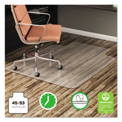 deflecto(R) EconoMat(R) Non-Studded All Day Use Chairmat for Hard Floors